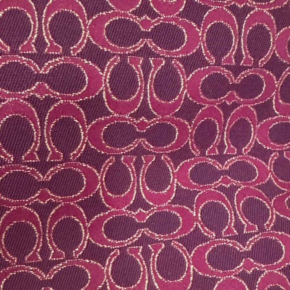 Coach Fuchsia Signature Tote Bag